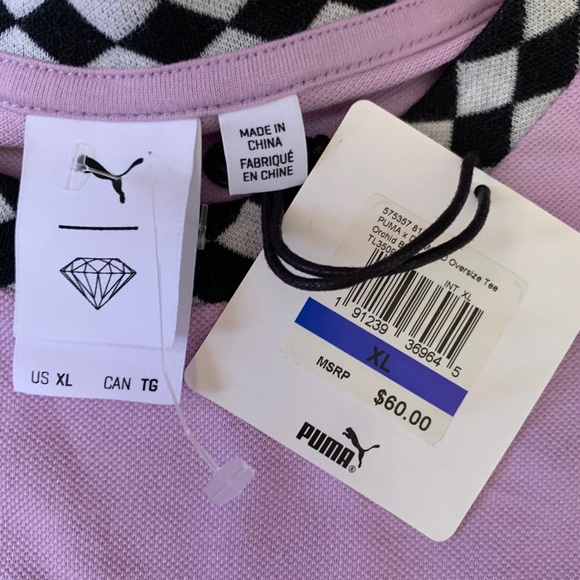 PUMA X DIAMOND Oversized Tee Size XL - Picture 4 of 8